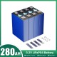 EU Stock 3.2V REPT 280ah Lifepo4 Battery Cells Rechargeable Prismatic Lithium Ion Battery 6000 Deep Cycles For Solar System