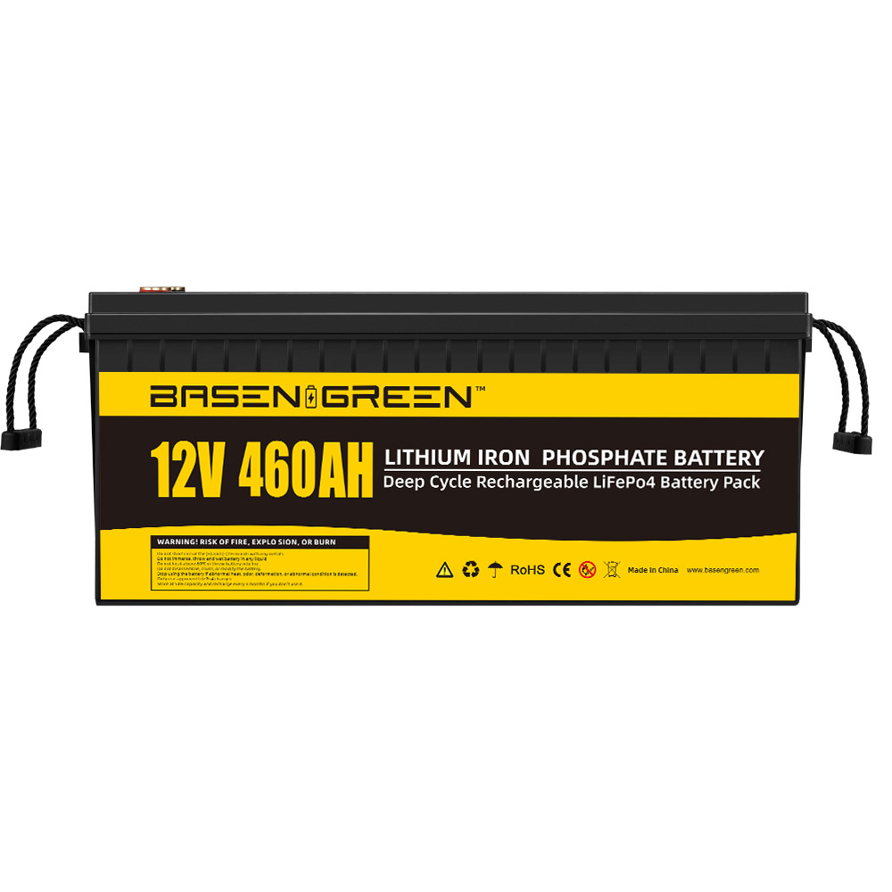 Paquete de batería de alta capacidad Basen 12V 460ah lifepo4 5000