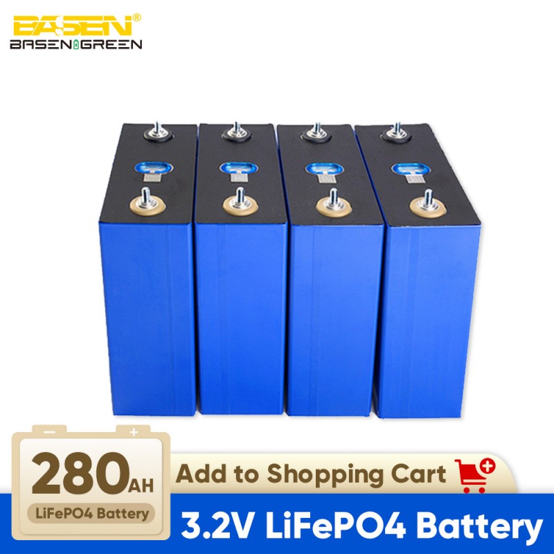 CATL 280Ah Lifepo4 3.2V High Capacity Lithium Ion Battery 6000 Times Cycles For Home Energy Storage System