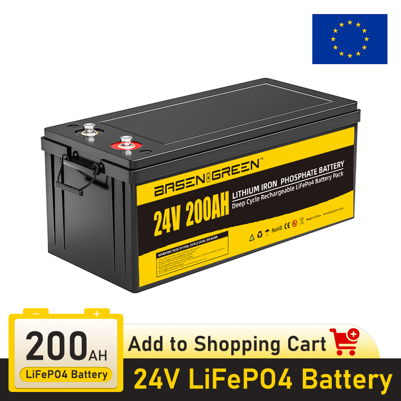 Batterie Lithium 24V 200 Ah - Smart - Swiss-Green